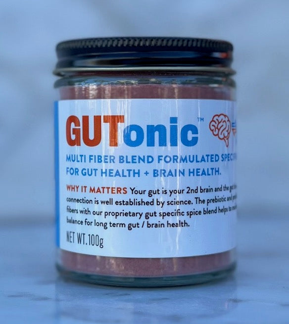 GUTonic™ Gut Brain Connection Multi-Fiber Prebiotic Blend