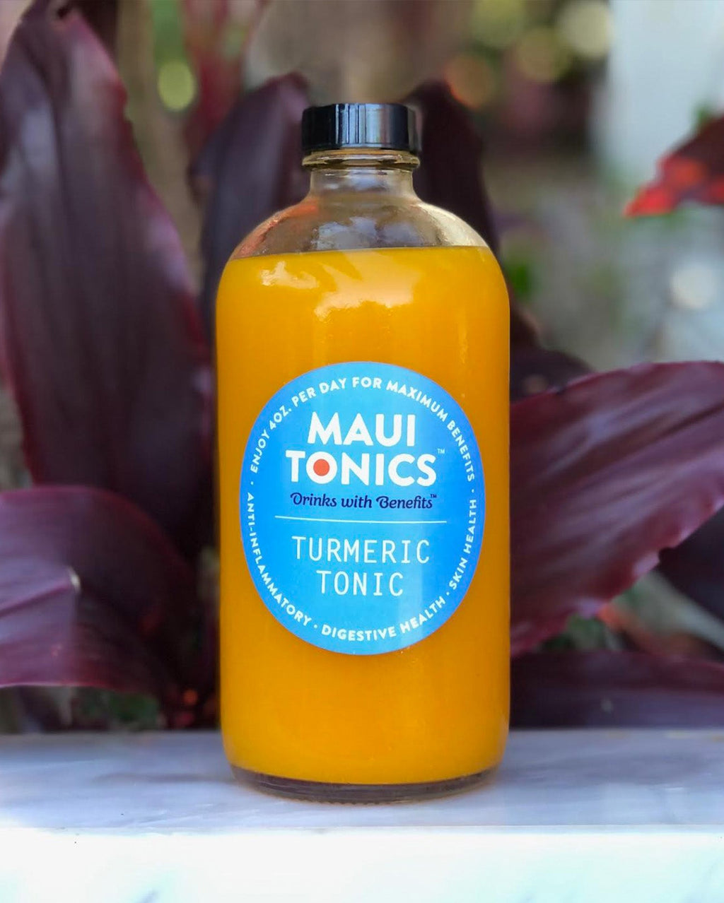 Tumeric Tunic Turmeric Ginger Tonic: Anti-Inflammatory – Maui Tonics®